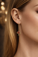 Fu | Good Luck Altın Küpe