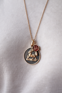 ALTIN KEÇİ KOLYE UCU